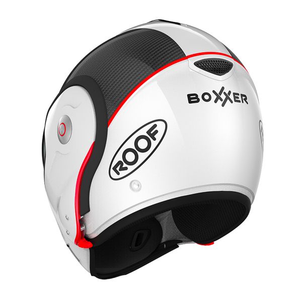 Roof Boxxer Carbon White Red