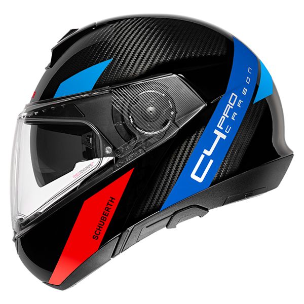 Casco Moto Schuberth C4 Pro Carbon Avio Blue pronto per l'invio | iCasque.it