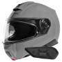 Casque Modulare Apribile Schuberth C5 Concrete Grey + Kit Bluetooth SC2 C5 - E2