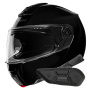 Casque Modulare Apribile Schuberth C5 Glossy Black + Kit Bluetooth SC2 C5 - E2