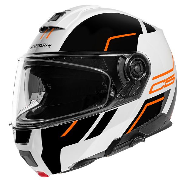 Schuberth C5 Master Orange + Kit Bluetooth SC2 C5 - E2