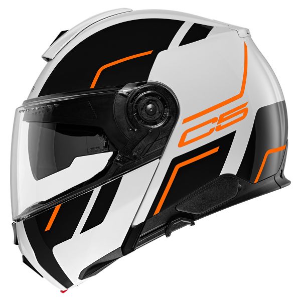 Schuberth C5 Master Orange + Kit Bluetooth SC2 C5 - E2