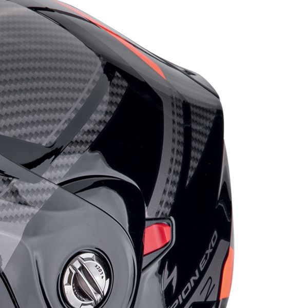 Scorpion ADX-2 Lewis Black Red + Kit Bluetooth BT Mini