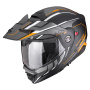 Casque Modulare Apribile Scorpion ADX-2 Walt Black Matt Orange