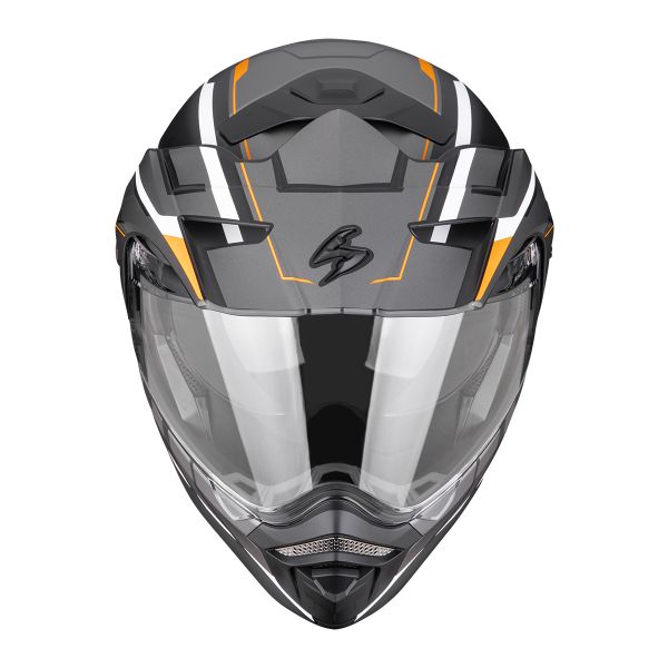 Scorpion ADX-2 Walt Black Matt Orange