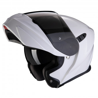Scorpion Exo 920 Evo Solid White + Kit Bluetooth Sena SMH5