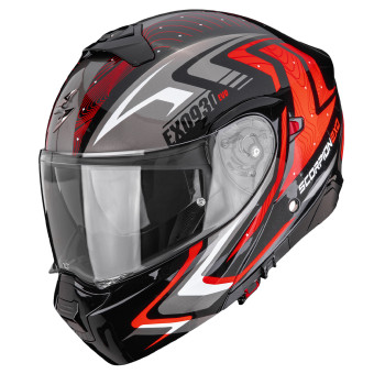 Modulare Apribile Scorpion Exo 930 Evo Alpha Black Silver Red
