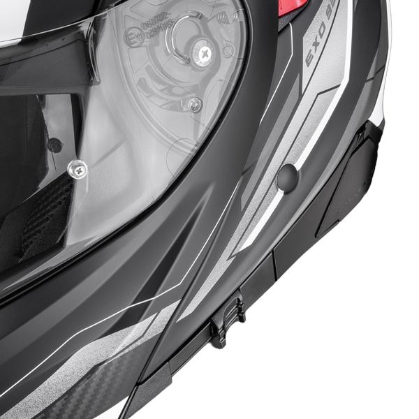 Scorpion Exo 930 Evo Space Matt Black Silver White
