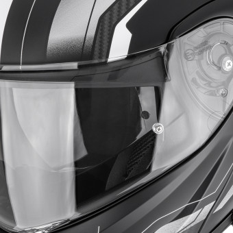 Scorpion Exo 930 Evo Space Matt Black Silver White