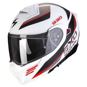 Modulare Crossover Scorpion Exo 930 Navig White Black Red