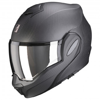 Casque Modulare Apribile Scorpion EXO TECH Carbon Nero Opaco Casque Modulare Apribile Scorpion EXO TECH Carbon Nero Opaco