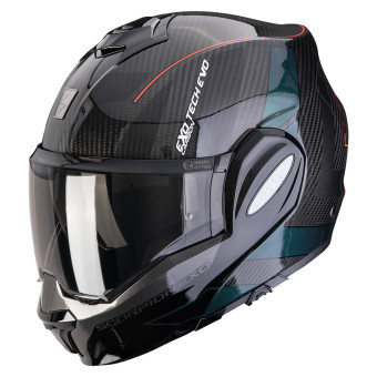 Modulare Apribile Scorpion Exo Tech Evo Carbon CAD Black Green