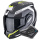Pack Exo Tech Evo Carbon Cosy Black Yellow Fluo + Kit Bluetooth BT Mini