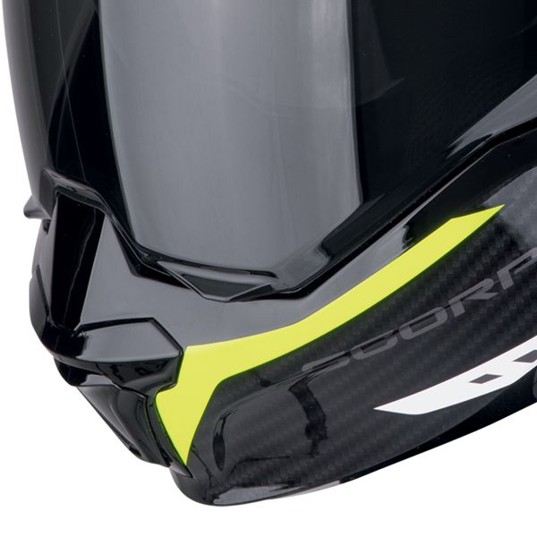 Scorpion Exo Tech Evo Carbon Cosy Nero Giallo Fluo