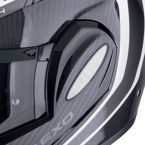 Scorpion Exo Tech Evo Carbon Cosy Nero Giallo Fluo