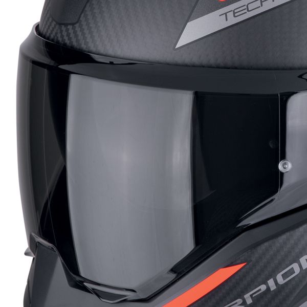 Scorpion Exo Tech Evo Carbon Cosy Matt Nero Rosso