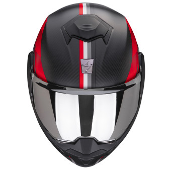 Scorpion Exo Tech Evo Carbon Genus Matt Black Red