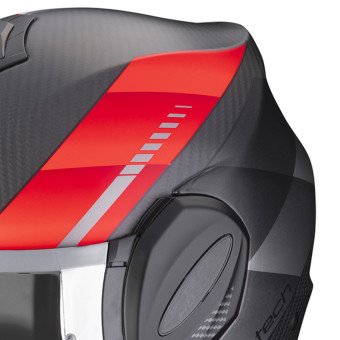 Scorpion Exo Tech Evo Carbon Genus Matt Black Red