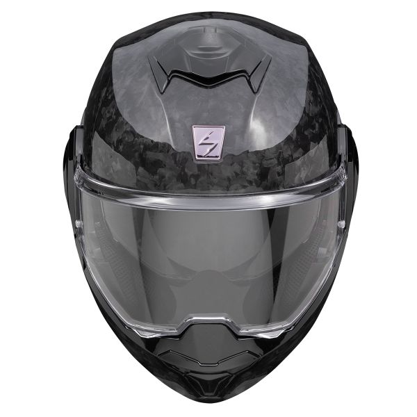 Scorpion Exo Tech Evo Carbon Onyx Black + Kit Bluetooth BT Mini