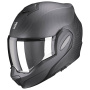 Casque Modulare Apribile Scorpion Exo Tech Evo Carbon Solid Matt Black