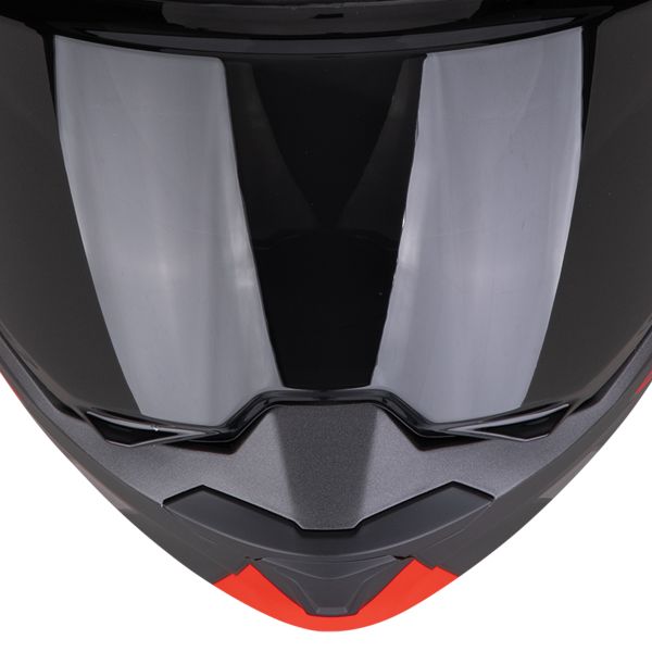 Scorpion Exo Tech Evo Conquer Nero opaco Rosso