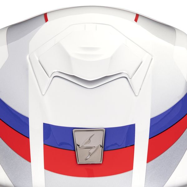 Scorpion Exo Tech Evo Pro Acuti White Blue Red