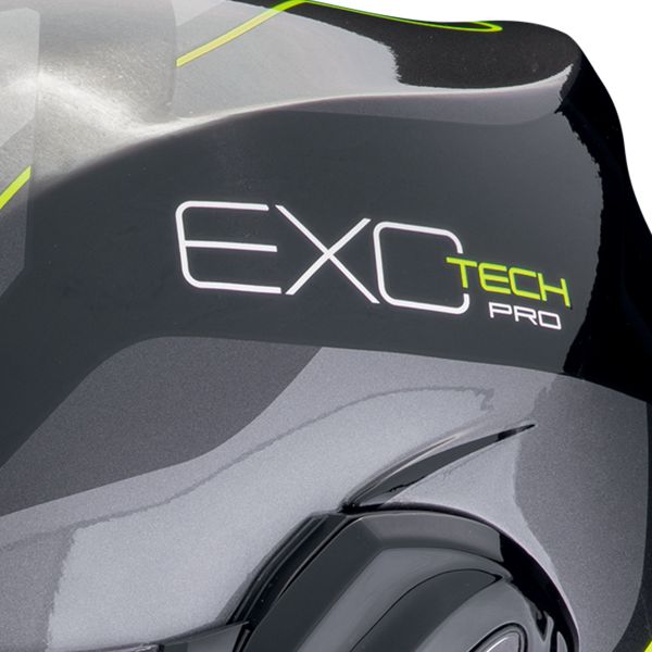 Scorpion Exo Tech Evo Pro Commuta Black Silver Yellow