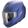Casque Modulare Apribile Scorpion Exo Tech Evo Pro Solid Blue Matt