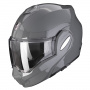 Casque Modulare Apribile Scorpion Exo Tech Evo Solid Cement Grey