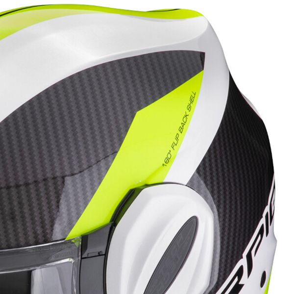 Scorpion Exo Tech Evo Team White Yellow Fluo