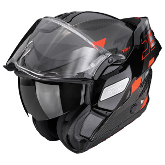 Scorpion Exo-Tech II Carbon Drift Black Silver Red
