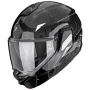 Casque Modulare Apribile Scorpion Exo-Tech II Carbon Viator Black Silver