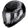 Casque Modulare Apribile Scorpion Exo-Tech II Markus Black Silver