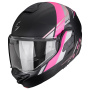 Casque Modulare Apribile Scorpion Exo-Tech II Markus Matt Black Pink