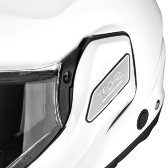Scorpion Exo-Tech II Solid White + Kit Bluetooth BT Mini