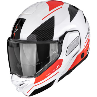 Modulare Apribile Scorpion Exo-Tech II Void White Silver Red