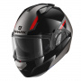 Casque Modulare Apribile Shark EVO GT Sean Mat AKR
