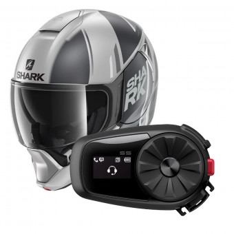 Modulare Apribile Shark Evojet Vyda Mat SAK + Kit Bluetooth 5S Solo