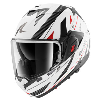 Casque Modulare Apribile Shark Oxo Dashed Mat WAR Casque Modulare Apribile Shark Oxo Dashed Mat WAR