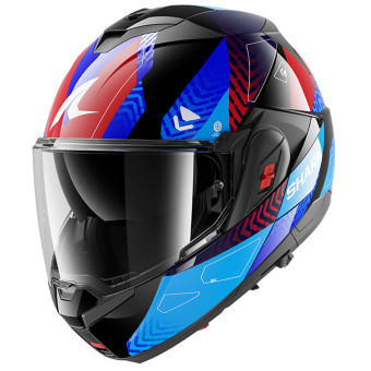 Casque Modulare Apribile Shark Oxo Ready KBR Casque Modulare Apribile Shark Oxo Ready KBR