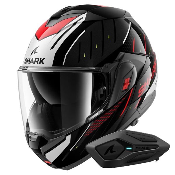 Modulare Apribile Shark Oxo Rydger KSR + Kit Bluetooth Sena for Shark Modulare Apribile Shark Oxo Rydger KSR + Kit Bluetooth Sena for Shark