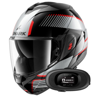 Modulare Apribile Shark Oxo Sikter KUS + Kit bluetooth 5R Lite Solo