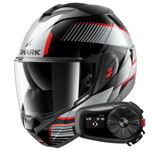 Modulare Apribile Shark Oxo Sikter KUS + Kit Bluetooth 5S Solo Modulare Apribile Shark Oxo Sikter KUS + Kit Bluetooth 5S Solo