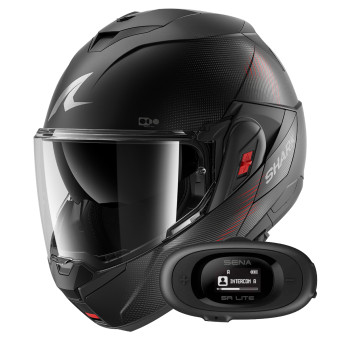 Modulare Apribile Shark Oxo SP Lyne Mat KAA + Kit bluetooth 5R Lite Solo