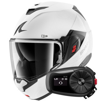 Modulare Apribile Shark Oxo SP Lyne WSS + Kit Bluetooth 5S Solo