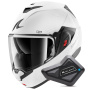 Casque Modulare Apribile Shark Oxo SP Lyne WSS + Kit Bluetooth BT Mini