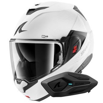 Modulare Apribile Shark Oxo SP Lyne WSS + Kit Bluetooth Sena for Shark Solo