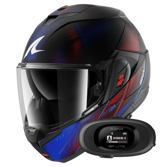 Modulare Apribile Shark Oxo Speed-Tech Mat KBR + Kit bluetooth 5R Lite Solo