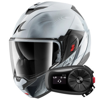 Modulare Apribile Shark Oxo Speed-Tech SWK + Kit Bluetooth 5S Solo
