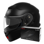 Casque Modulare Apribile Shoei Neotec 3 nero opaco + interfono Sena SRL-03